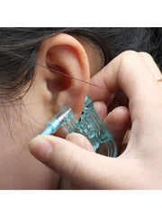 Ear Piercing Gun Kit - Haiwess 2 Pack Safety Ear Piercing Unit Kit Including 2Pcs Disposable Ear Piercing  (2pcs)
