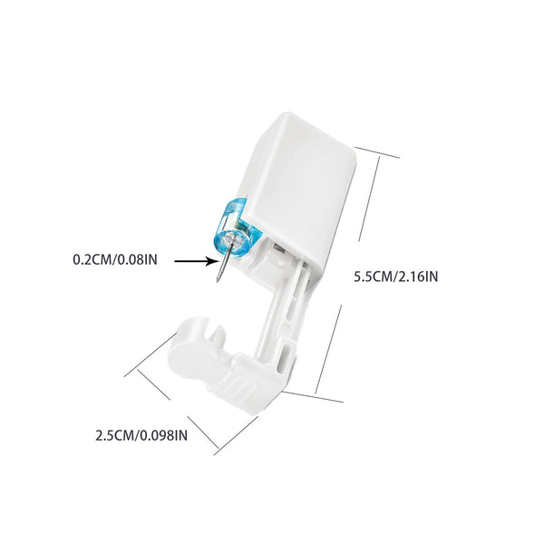 Nose Piercing Gun 2 Pack Self Nose Piercing Kit with 10pcs Nose Ring