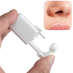 Nose Piercing Kit - 4 Pack Self Nose Piercing Gun, Disposable Safety Nose Percinging Kit with Nose Rings Stud Nose Piercings Gun Kit Tool